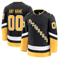 My Store Custom P.Penguins Black Alternate Premium Jerseys