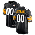 My Store Custom P.Steelers Black Home Game Stitched Jerseys