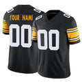 My Store Custom P.Steelers Black Limited Alternate Vapor F.U.S.E. Home Game Any Name & Numbers Stitched Jerseys