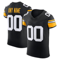 My Store Custom P.Steelers Black Vapor F.U.S.E. Elite Stitched Jerseys