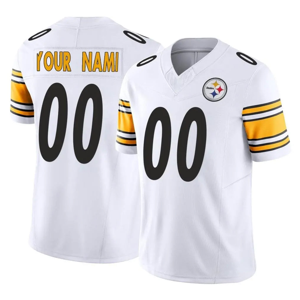 My Store Custom P.Steelers White Limited Vapor F.U.S.E. Home Game Any Name & Numbers Stitched Jerseys