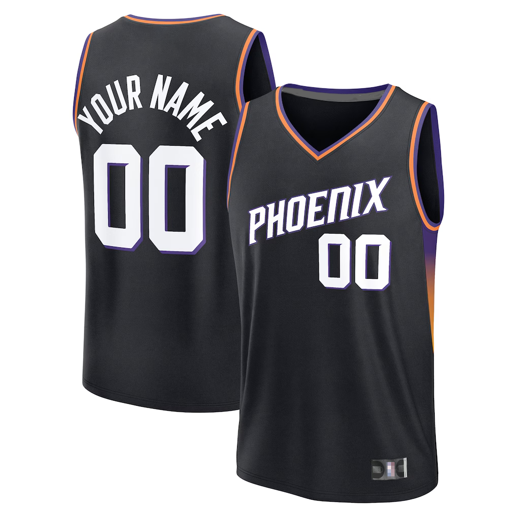 My Store Custom P.Suns White Fast Break Stitched Jerseys - Association Edition