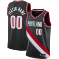 My Store Custom PT.Blazers Black 202021 Swingman Stitched Jerseys- Icon Edition