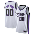 My Store Custom S.Kings White Swingman Stitched Jerseys - Association Edition