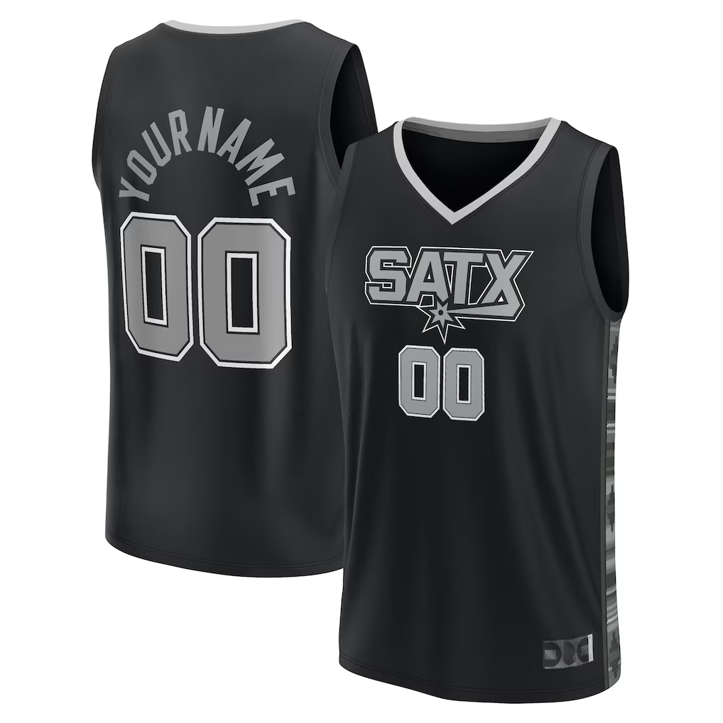 My Store Custom SA.Spurs Black 202223 Swingman Jerseys - Statement Edition£¨¸±±¾£©
