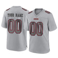 My Store Custom SF.49ers Gray Atmosphere Fashion Home Game Any Name & Numbers Stitched Jerseys