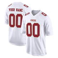 My Store Custom SF.49ers White Fashion Home Game Any Name & Numbers Stitched Jerseys