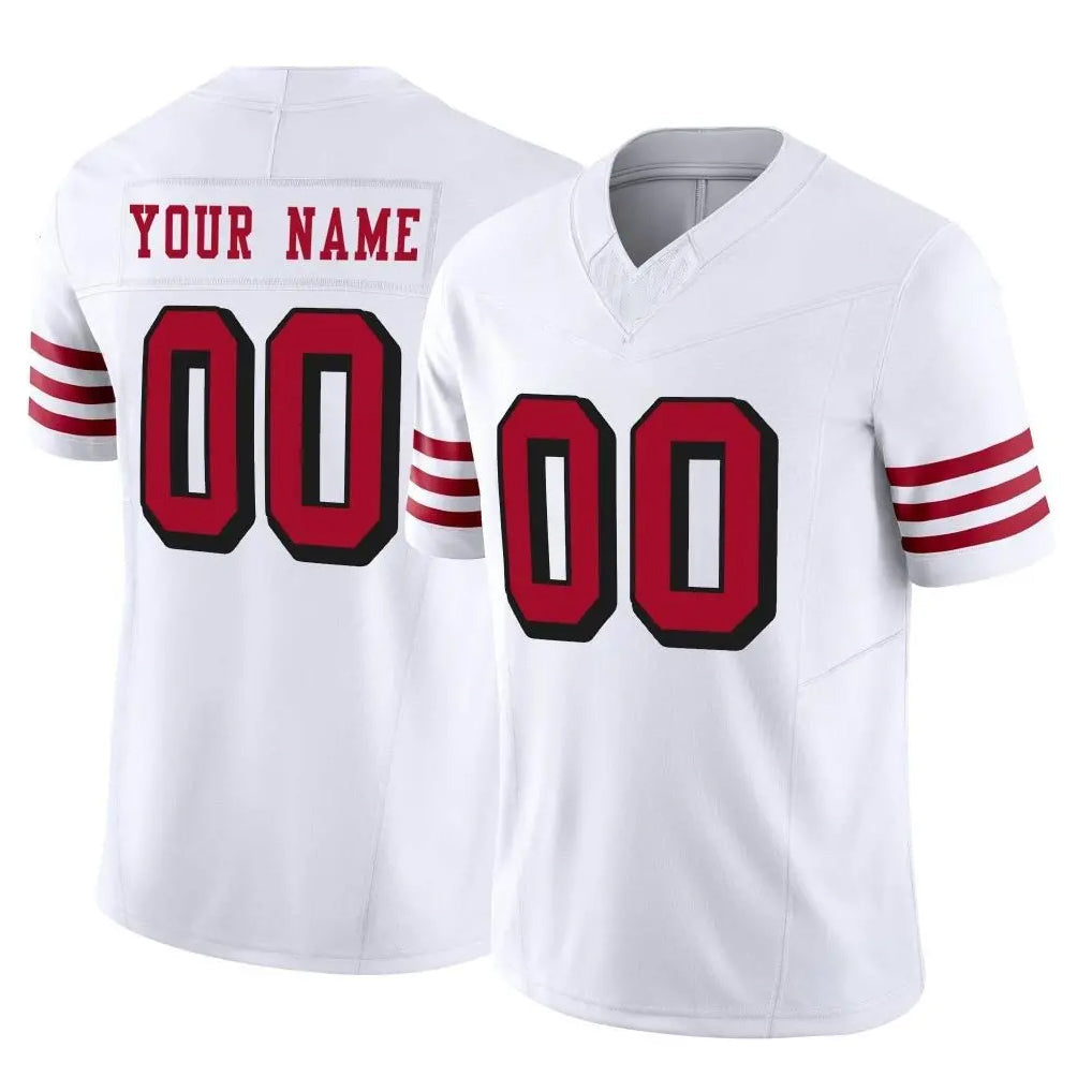 My Store Custom SF.49ers White Limited Alternate Vapor F.U.S.E. Home Game Any Name & Numbers Stitched Jerseys