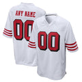 My Store Custom SF.49ers White Limited Home Game Any Name & Numbers Stitched Jerseys