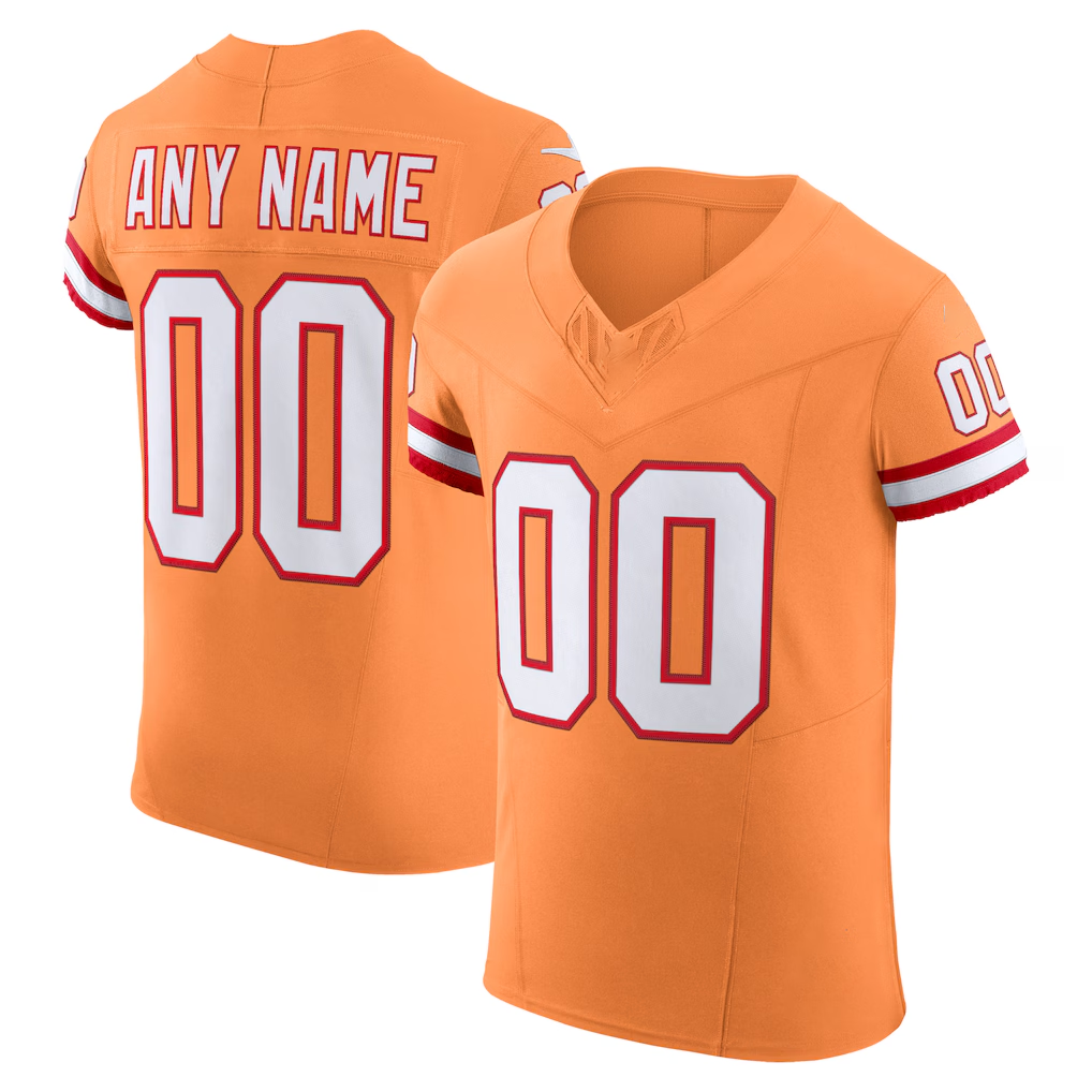 My Store Custom TB.Buccaneers Orange Vapor F.U.S.E. Elite Stitched Jerseys
