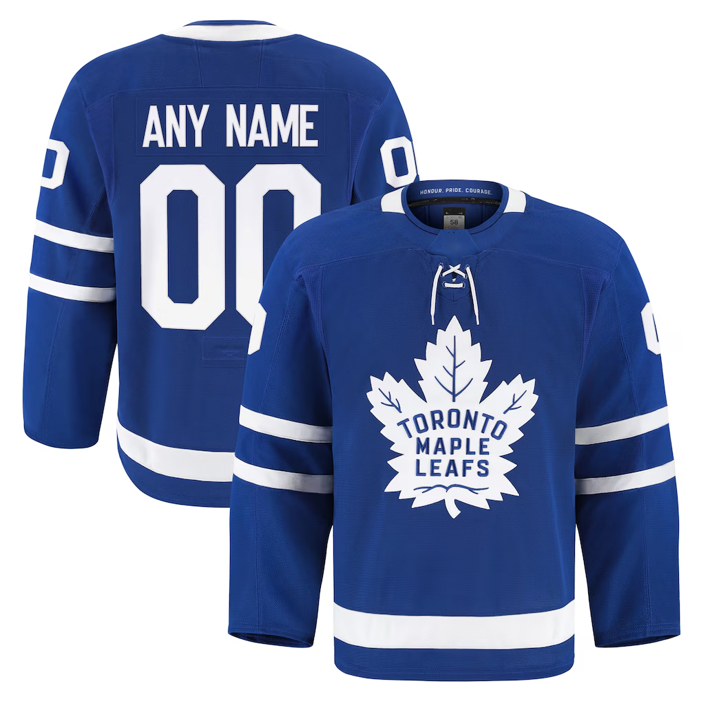 My Store Custom TM.Leafs Blue Home Authentic Pro Jerseys