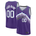My Store Custom U.Jazz Purple Fast Break Replica Custom Stitched Jerseys - Icon Edition