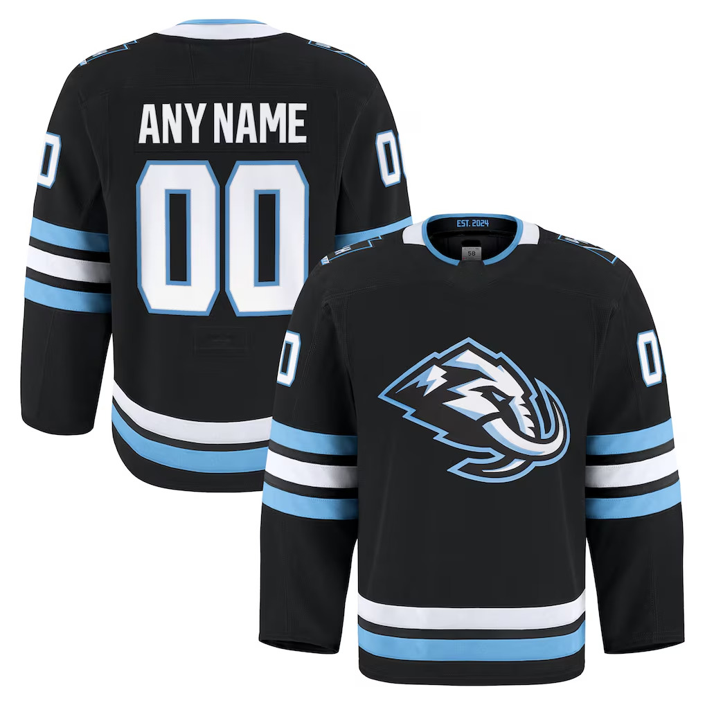 My Store Custom U.Mammoth Black Home Authentic Pro Jerseys