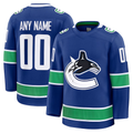 My Store Custom V.Canucks Blue Home Premium Jerseys