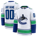 My Store Custom V.Canucks White Away Premium Jerseys