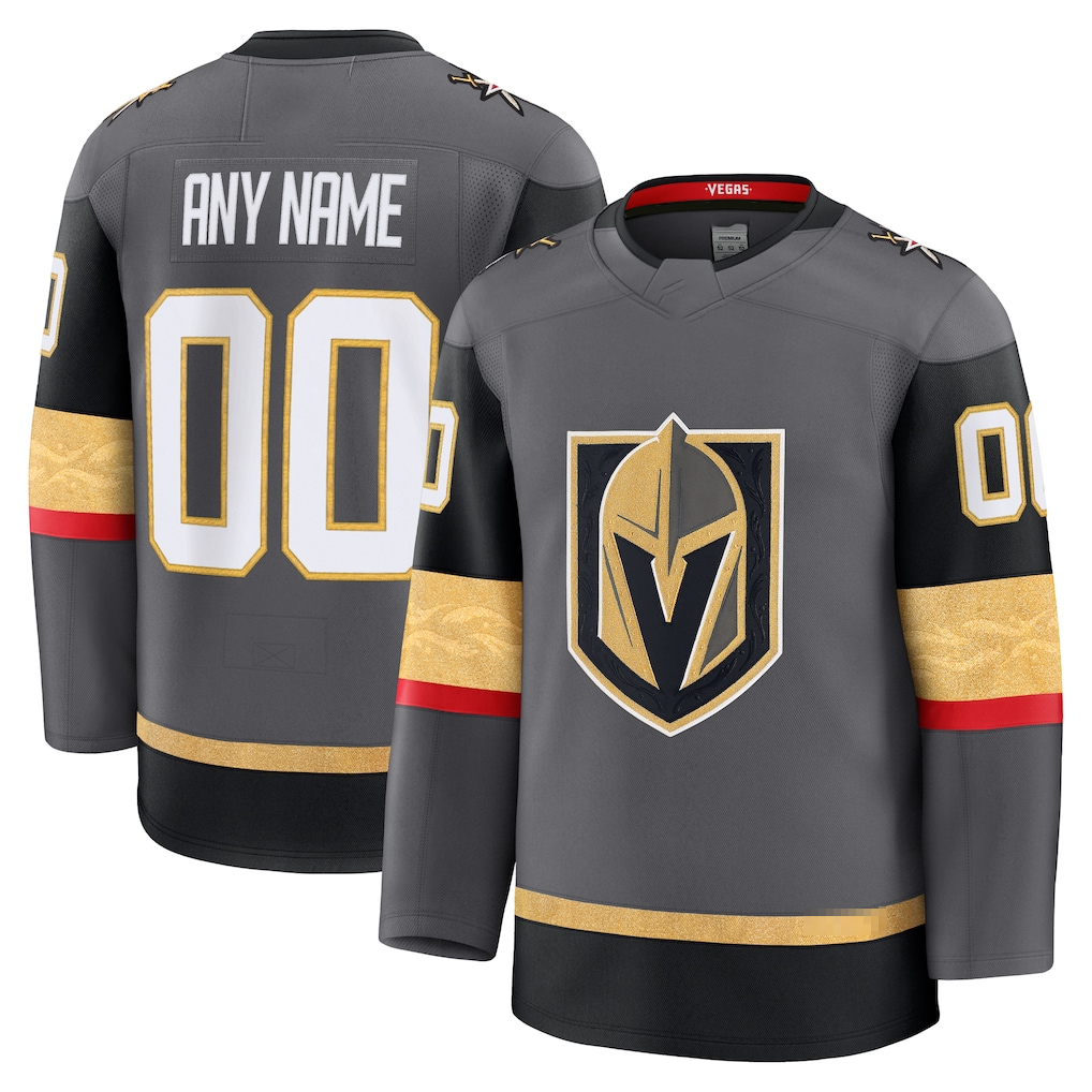 My Store Custom VG.Knights Gray Alternate Premium Jerseys