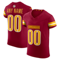 My Store Custom W.Commanders Burgundy Team Vapor F.U.S.E. Elite Stitched Jerseys