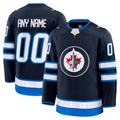 My Store Custom W.Jets Navy Home Premium Jerseys