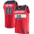 My Store Custom W.Wizards  Red Fast Break Replica Jerseys - Icon Edition