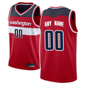My Store Custom W.Wizards Red Swingman Jerseys - Icon Edition