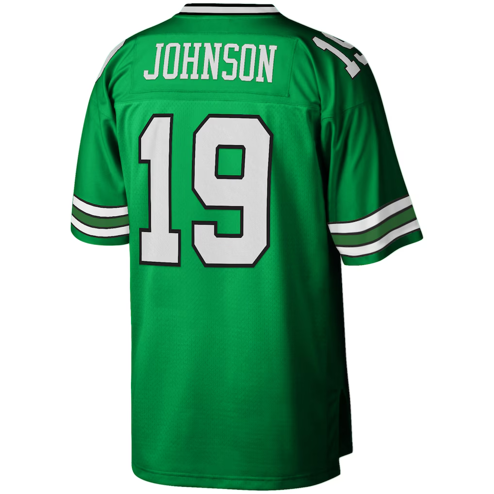 My Store NY.Jets #19 Keyshawn Johnson Mitchell & Ness Kelly Green Legacy Replica Puhic Stitched Jerseys