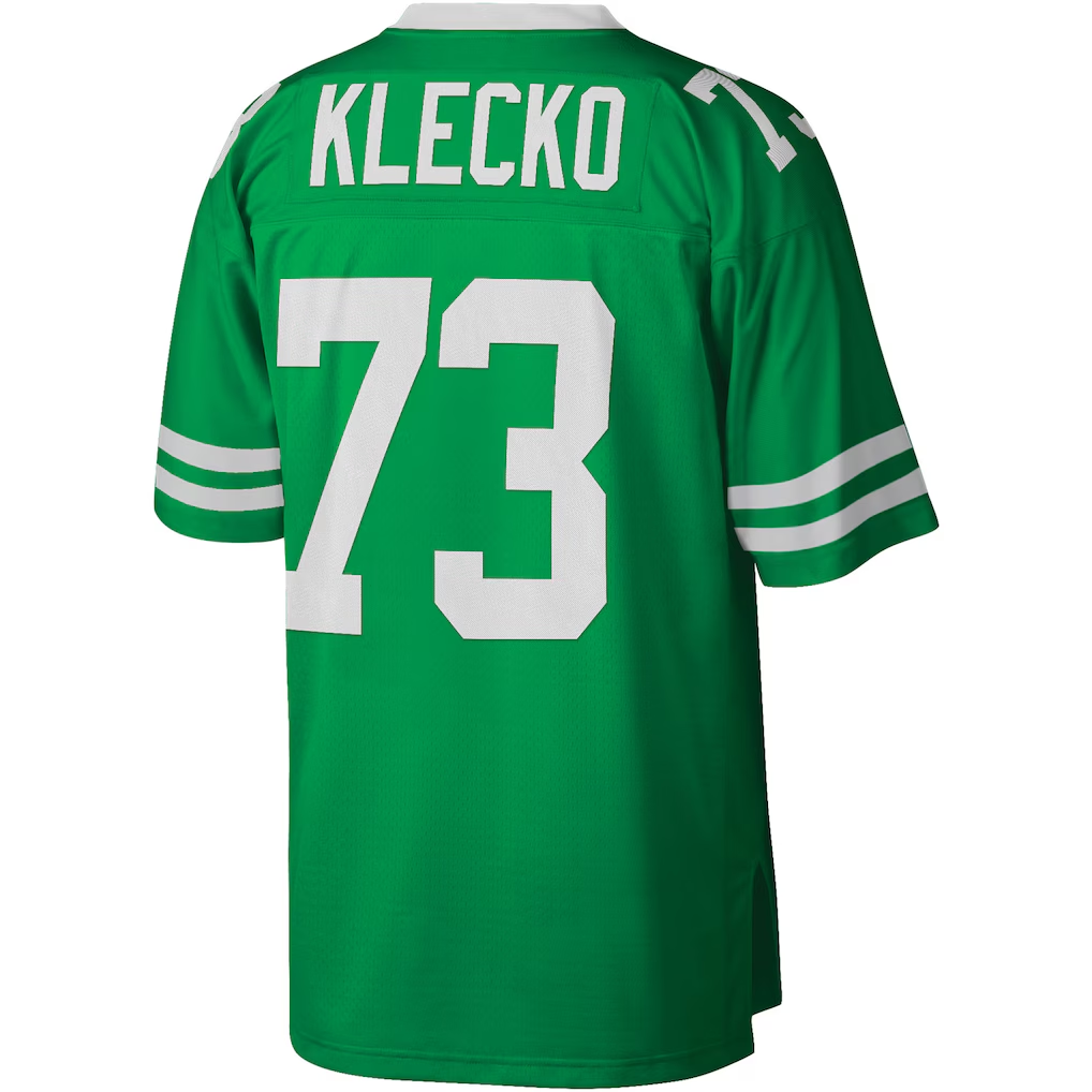 My Store NY.Jets #73 Joe Klecko Mitchell & Ness Kelly Green Legacy Replica Puhic Stitched Jerseys