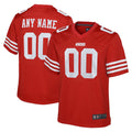 My Store Custom SF.49ers Red Game Team Colour Stitched Jerseys